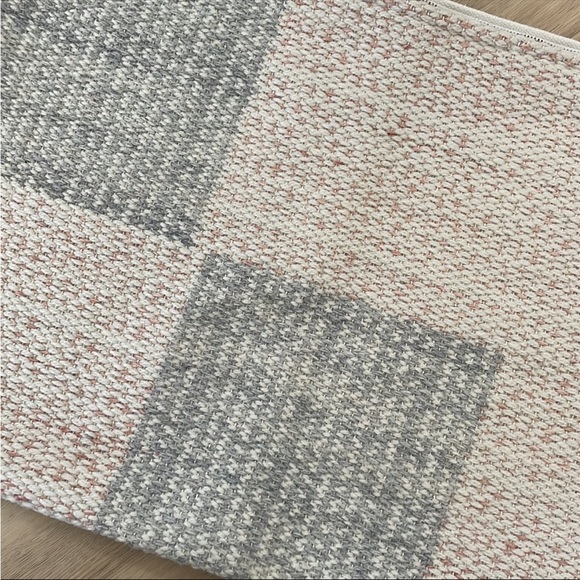 Pre Owned Pottery Barn Mali Handwoven Lumbar Throw Pillow Cover 16x26 - Picture 4 of 11